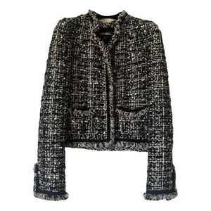 TWEED Gold / Black / White Jacket